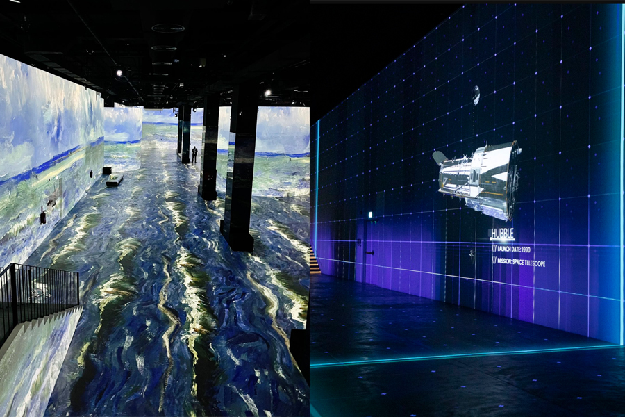 Infinity des Lumières Launches Digital Immersive Exhibition at Dubai