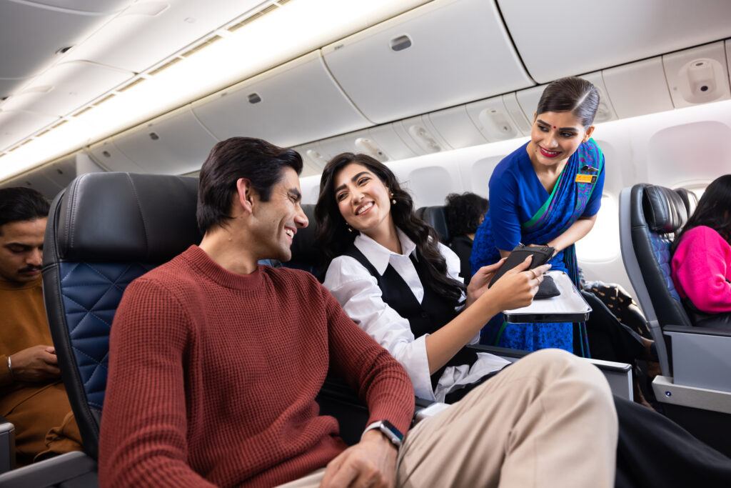 Premium Economy Class avalbale in selected flight of AIR India